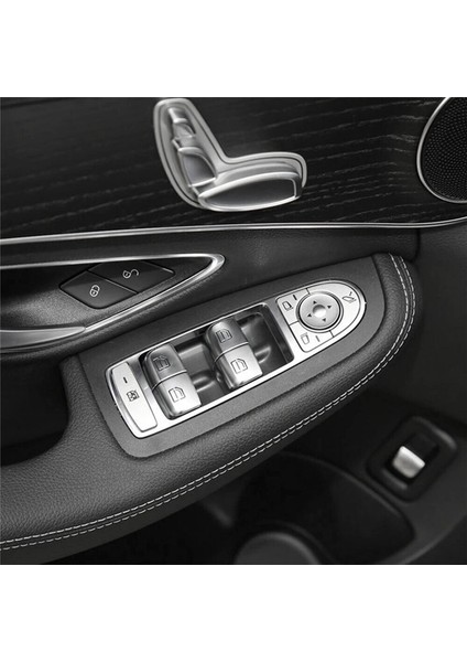 A2059056810 Araba Ön Sol Güç Ana Pencere Kontrol Anahtarı Mercedes-Benz W205 C-Serisi C300 C400 C63 2015-2020 (Yurt Dışından) modelleri