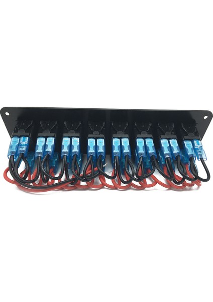 Su Geçirmez 8 Çete 2led Hafif Rocker Anahtar Paneli Devre Kesici 12V Tekne Deniz (Yurt Dışından) fiyatları