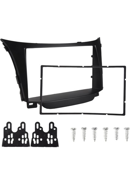 1 Set Araba 2 Din Araba Radyo Stereo Fasya Çizgi Çerçeve Panel Adaptörü Hyundai I30 2011 (Yurt Dışından) modelleri