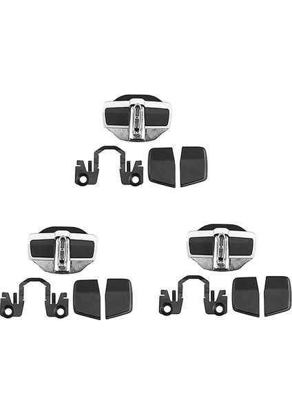 3 Set Kapı Stabilizatör Kapı Kilit Koruyucu Mandallar Honda Accord Için Tıpa Kapakları Civic Crv Hrv (Yurt Dışından)