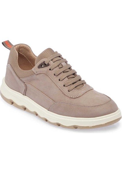 Vizon Hakiki Nubuk Deri Erkek Sneaker - E24I1AY56683-A65