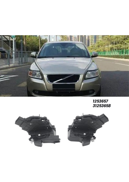 1paır Araç Ön Kapı Kilit Mandal Assy 31253657 31253658 Volvo XC60 I 156 XC70 Iı 136 2008-2017 V50 S40 S80 C30 C70 (Yurt Dışından) indirimleri