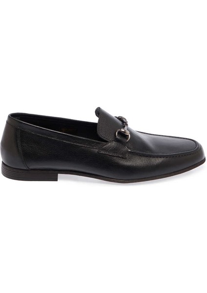 Siyah Hakiki Deri Erkek Loafer - E24I1AY56655-A23 modelleri