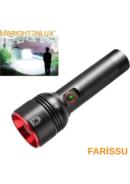 Everton RT-S232 Profesyonel Güçlü Işıklı ve Şarjlı El Feneri