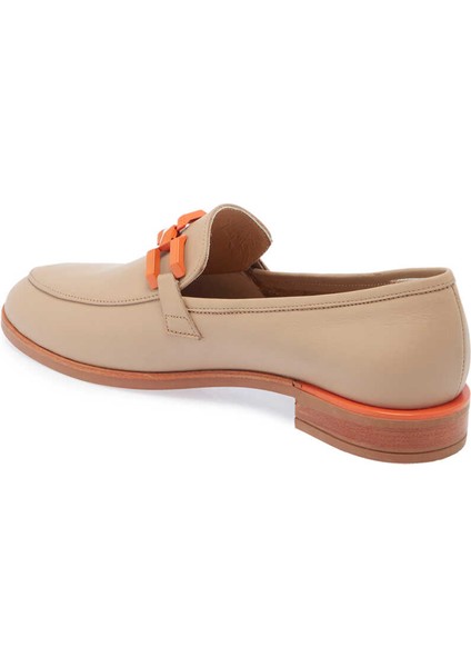 Nude Hakiki Süet Deri Kadın Makosen - K24I1AY67295-Q9J modelleri