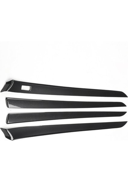 Araba Iç Kapı Paneli Dekorasyon Şeridi Kalıp Kalıp Çıkartma Infiniti G37 G25 Q40 EX35 2010-2013 Abs Karbon Fiber (Yurt Dışından)