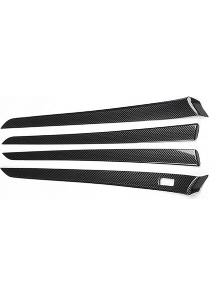 Araba Iç Kapı Paneli Dekorasyon Şeridi Kalıp Kalıp Çıkartma Infiniti G37 G25 Q40 EX35 2010-2013 Abs Karbon Fiber (Yurt Dışından) indirimleri