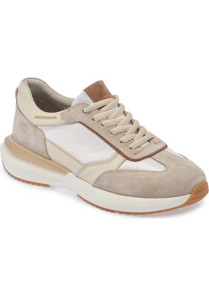 Bej Hakiki Deri Erkek Sneaker - E24I1AY56693-B79