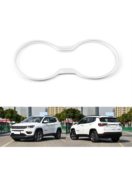 Araba Su Kupası Çerçeve Merkezi Kontrol Paneli Iç Mekan Değişiklik Çıkartmaları Jeep Compass 2017-2021 (Yurt Dışından) modelleri