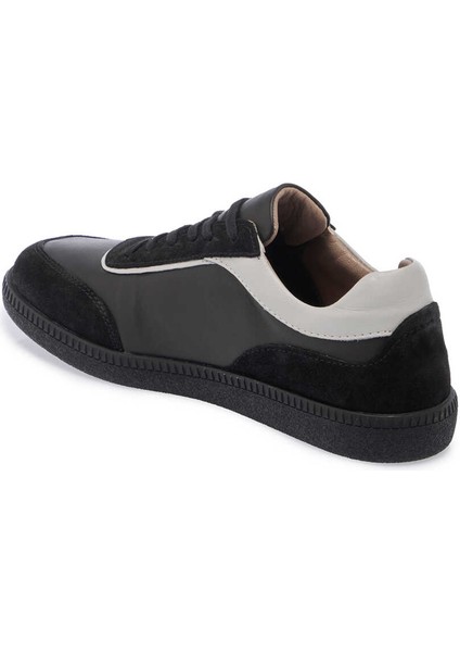 Siyah Hakiki Deri Kadın Sneaker - K24I1AY67301-A23 fiyatları