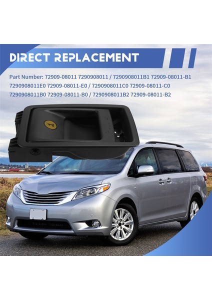 Toyota Sienna-3rd Sıra Otomobil Onarımı Aksesuar 7290908011 Koltuk (Yurt Dışından) fırsatları