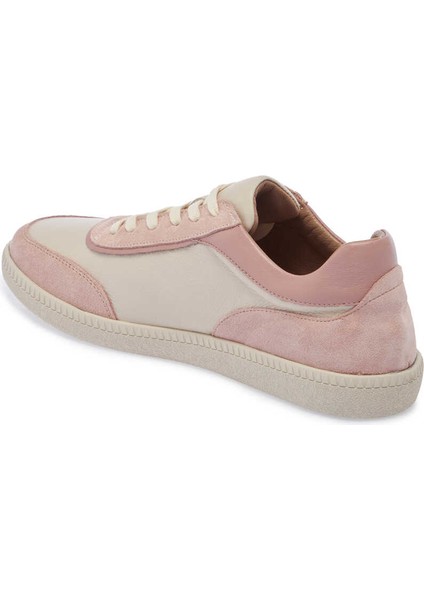 Ekru Hakiki Deri Kadın Sneaker - K24I1AY67301-R90 fiyatları