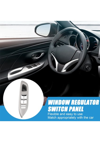 Sol Ön Pencere Cam Asansör Anahtarı Trim Kapağı 74232-52330-B0 Toyota Yaris Için 06-16 Lhd Yan Kapı Pencere Anahtarı Panel, B (Yurt Dışından) indirimleri