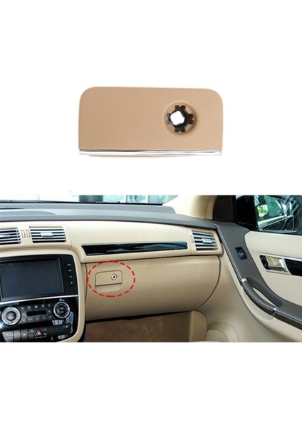 Mercedes Için Araba Eldiveni Kutusu Sap Kapağı Benz R Sınıfı W251 2006-2017 Araç Kutusu Anahtarı Toka Tutucu Bej (Yurt Dışından) fiyatları