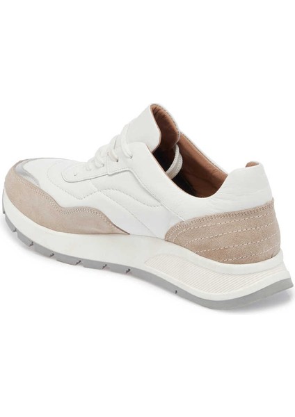Bej Hakiki Deri Kadın Sneaker - K24I1AY67304-B79 fiyatları