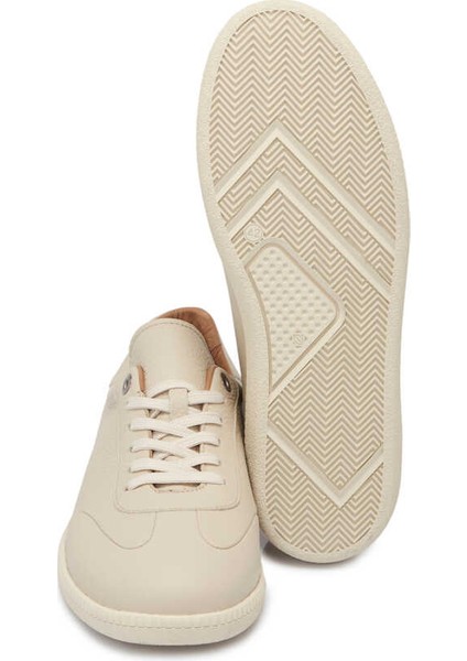 Bej Hakiki Deri Erkek Sneaker - E24I1AY56704-B19 fırsatları