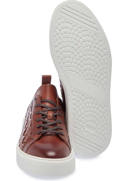 Taba Hakiki Deri Erkek Sneaker - E24I1AY56702-X12 fırsatları