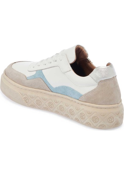 Beyaz Hakiki Deri Kadın Sneaker - K24I1AY67300-A26 fiyatları