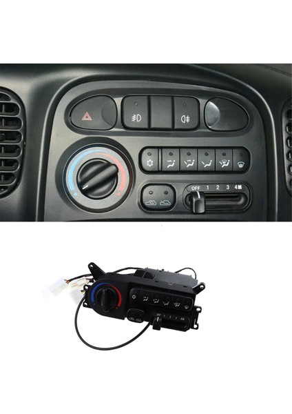Araba Ön Klima Kontrol Paneli 97260-4A101 Hyundai H200 H100 H100 H1 1997-2001 Jac Rafine Ac Iklim Anahtarı (Yurt Dışından) modelleri