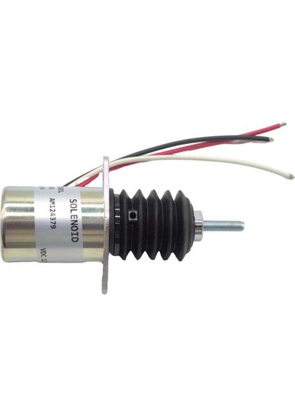 AM124379 12V Yakıt Kapatma John Deere Için Solenoid 415 455 445 430 Ön Biçme Çim ve Bahçe Traktörleri AM103337 AM124380 (Yurt Dışından) modelleri