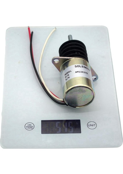 AM124379 12V Yakıt Kapatma John Deere Için Solenoid 415 455 445 430 Ön Biçme Çim ve Bahçe Traktörleri AM103337 AM124380 (Yurt Dışından) fırsatları