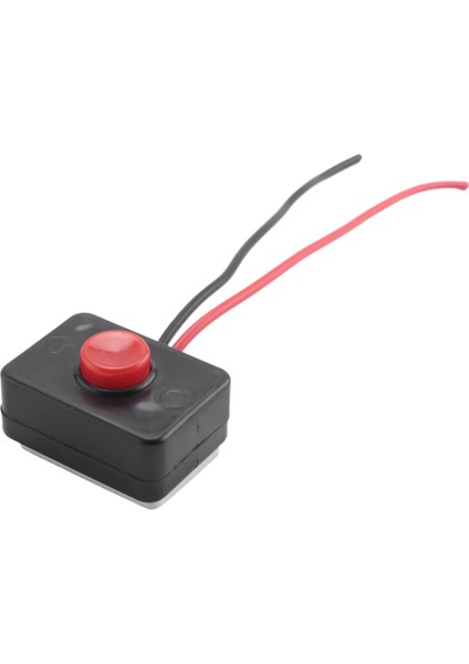 2x Dc 12V2A Yapıştırıcı Baskı Düğmesi Anlık Olarak Eylem Otomobiller Için Kablolu Anahtar (Yurt Dışından) fiyatları