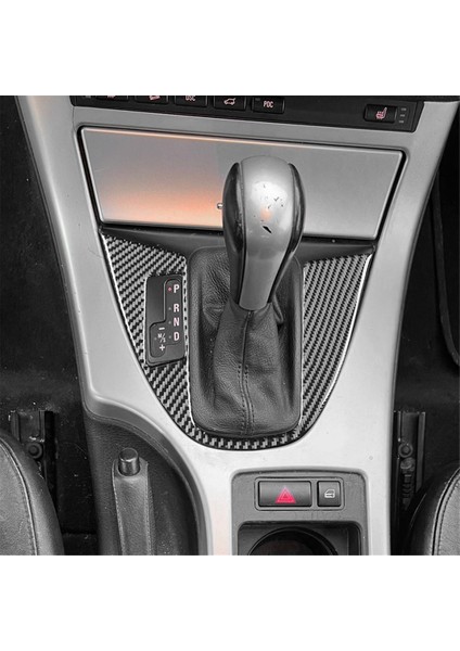 Bmw X5 E53 2000-2006 Lhd Araç Dişli Vites Paneli Trim Kapak Iç Aksesuarlar Için Karbon Fiber (Yurt Dışından) indirimleri