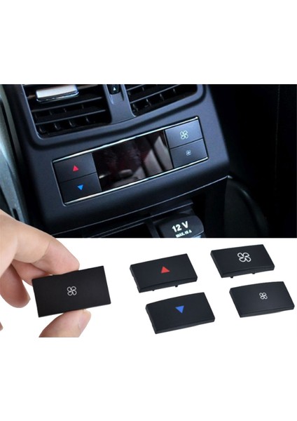 Araba Arka Klima Anahtarı Düğmesi 2048303290 Mercedes-Benz C E Sınıfı W204 W212 X204 W218 A/c Kontrol Düğmeleri, B (Yurt Dışından) modelleri