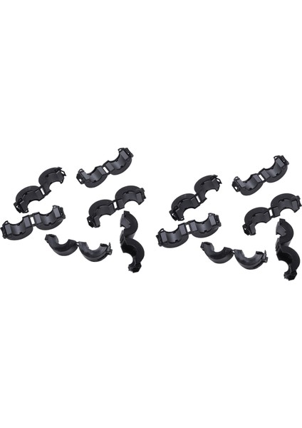 12 Pcs Siyah 15MM Dia Ferrit Çekirdek Gürültü Bastırıcı Filtreler (Yurt Dışından)