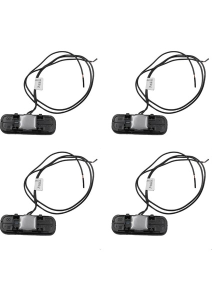 4x 95268119 95057238 95270497 95474100 Chevy Chevrolet Cruze Orlando Arka Bagaj Serbest Bırakma Anahtarı Düğmesi Onarım Kiti (Yurt Dışından)