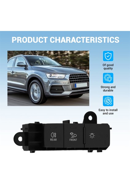 4K2941501K Audi Q3 A3 S3 S3 Q4 Lhd Far Inglıght Swaıc Düğmesi 4k2 941 501K (Yurt Dışından) fırsatları