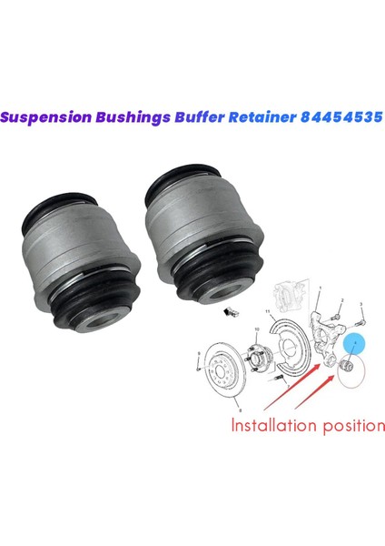 2pcs Arka Süspansiyonlar Buck Regal Chevrolet Malibu Için 84454535 84454535 84107273 84454536 (Yurt Dışından) fiyatları