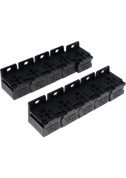 100X Araç Otomatik 30A-80A Röle Braket Terminal Kılıf Tutucu Röle Taban Tutucu 500 Pcs ile 5 Pin Soketi 6.3mm Terminaller (Yurt Dışından) modelleri