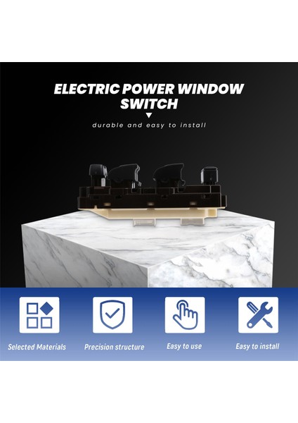 Yeni Elektrik Enerjisi Penceresi Switch Isuzu Da-Max 2003-2011 897400382D Rhd (Yurt Dışından) modelleri