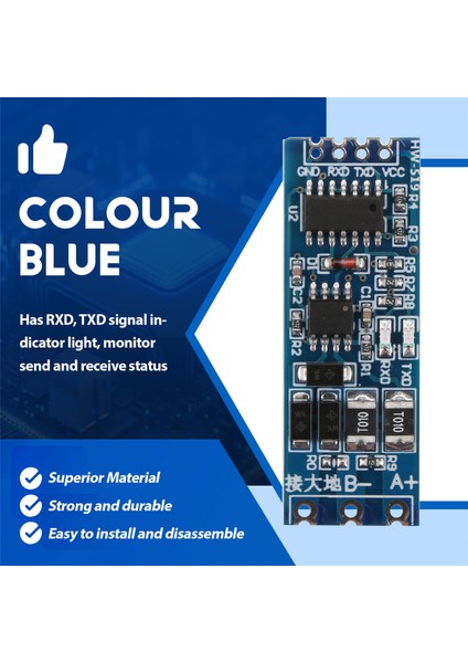 Ttl - RS485 Adaptör 485 Seri Port Uart Seviye Dönüştürücü Modülü 3.3V 5V (Yurt Dışından) indirimleri
