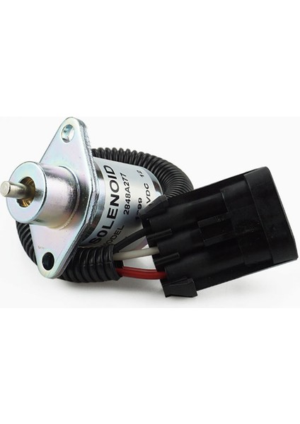 2848A278 Yakıt Kapatma Valfı Kapat Solenoid Valfı Tırtıl Için 12V 246 216 226 Perkins UB704 Motor (Yurt Dışından) fiyatları