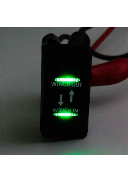 3x 12V 20A Vinç Vinçinde Çıkış Açma-Kapalı Rocker Anahtarı 7 Pin LED Yeşil (Yurt Dışından) indirimleri