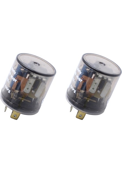 2x 2-Pin Değişken Araba LED Turn Sinyal Işık Flaşör Flaşör Rölesi EF32 20 Amper 12V 10039390 10041073 (Yurt Dışından)