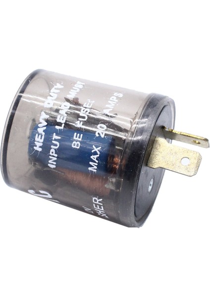 2x 2-Pin Değişken Araba LED Turn Sinyal Işık Flaşör Flaşör Rölesi EF32 20 Amper 12V 10039390 10041073 (Yurt Dışından) modelleri