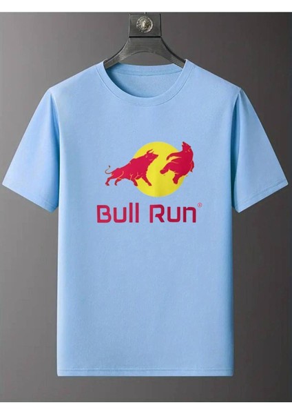 Btc Bitcoin Bull Run Baskılı Unisex Pamuk T-Shirt