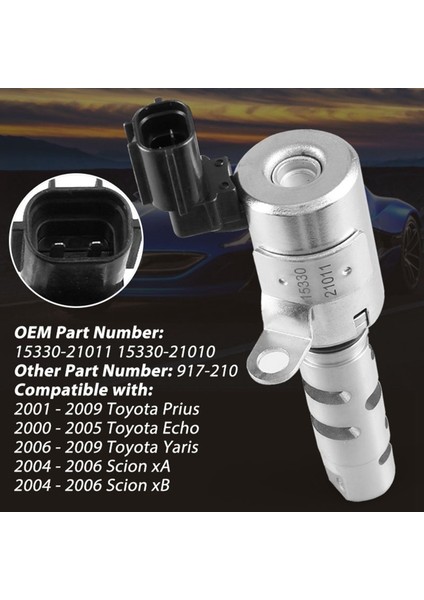 Toyota Prius Için Motor Yağı Kontrol Valfi Prius Yaris Echo Scion &amp; Gaz Kesme Konum Sensörü Mitsubishi Galant Pajero (Yurt Dışından) modelleri