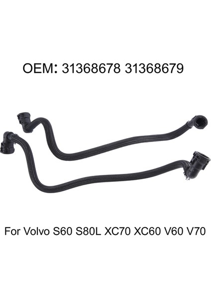 1paır Aracı Şanzıman Yağı Boru Dalga Kutusu Yağ Boru Volvo S60 S80L XC70 XC60 V60 V70 31368678 31368679 (Yurt Dışından) fırsatları