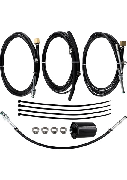 1set Chevrolet Gmc Gaz Kamyonları Için Komple Naylon Yakıt Hattı Değiştirme Kiti 1988-1997 (Yurt Dışından) modelleri