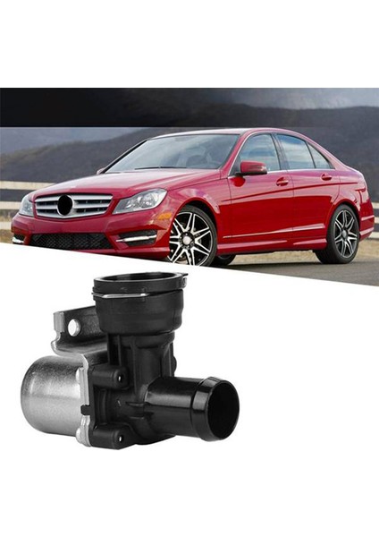 2x Soğutma Su Kontrol Vanası A2712030164 2712030164 Mercedes Benz W204 C180 C200 M271 W212 E200 (Yurt Dışından)