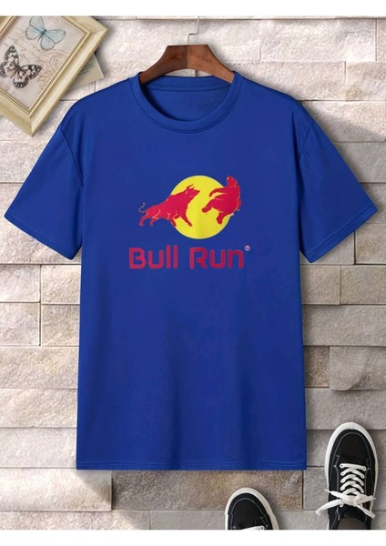 Btc Bitcoin Bull Run Baskılı Unisex Pamuk T-Shirt