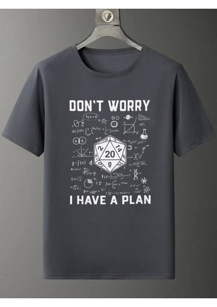 Dont Worry Baskılı Unisex Pamuk T-Shirt