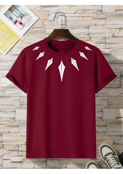 Blackpanther Kolye Tasarım Baskılı Unisex Pamuk T-Shirt