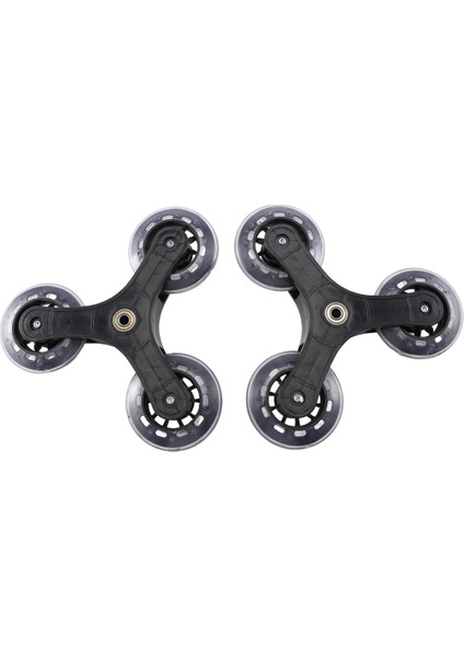 2pcs/set Siyah Alışveriş Sepeti Caster Bagaj Bavul Bavul Yolcu Yedek Tekerlek Kasnak Sürgülü Silindir Tekerlek Aksesuarları (Yurt Dışından) fiyatları