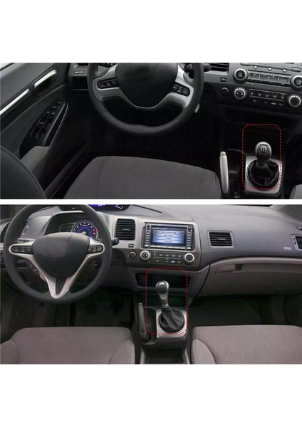 8x Vardiya Kafası, Honda Civic 2006-2011 Için 5 Vites Vites Knob Manuel Vardiya Top Çubuğu 54102-SNA-A02 (Yurt Dışından) fırsatları