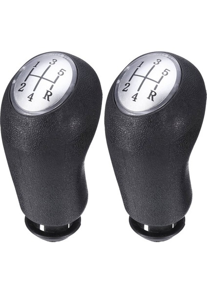 2x 5 Vitesli Vites Değiştirme Düğmesi, Renault Clio Iıı Için Stıcter Kol Stıck 05-09 Megane Iı 02-08 Scenic Iı 03-06 (Yurt Dışından)
